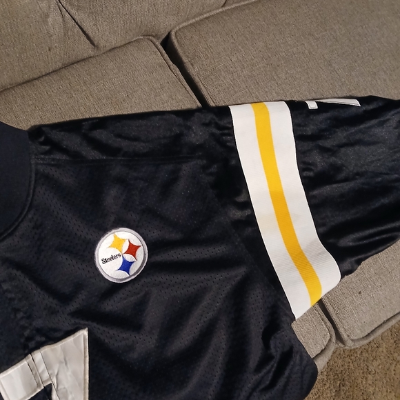 Pittsburgh Steelers Ben Roethlisberger, #7,  Lined Zipped Jacket.  XL - Picture 10 of 16